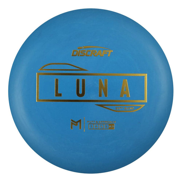 #9 Blue (Gold Metallic) 175-176 Paul McBeth Soft Blend Luna