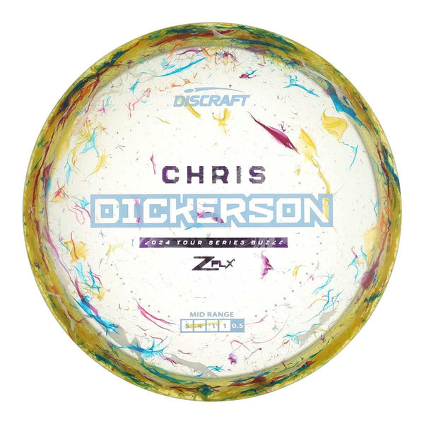 #129 (Blue Light Holo) 177+ 2024 Tour Series Jawbreaker Z FLX Chris Dickerson Buzzz