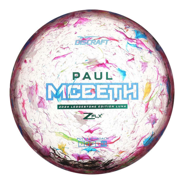 #66 (Blue Light Holo) 173-174 Paul McBeth 2024 Tour Series Jawbreaker Z FLX Luna #1