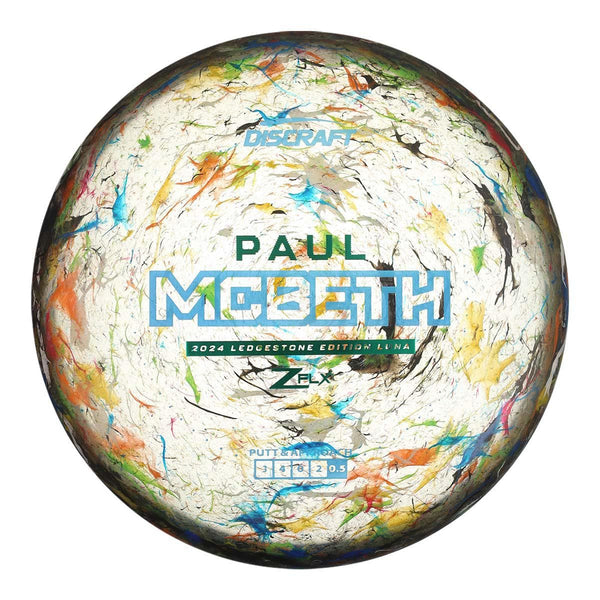 #65 (Blue Light Holo) 173-174 Paul McBeth 2024 Tour Series Jawbreaker Z FLX Luna #1