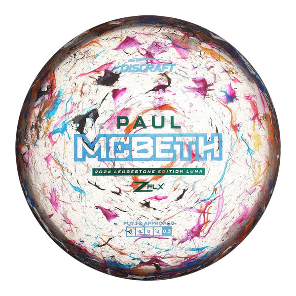 #64 (Blue Light Holo) 173-174 Paul McBeth 2024 Tour Series Jawbreaker Z FLX Luna #1