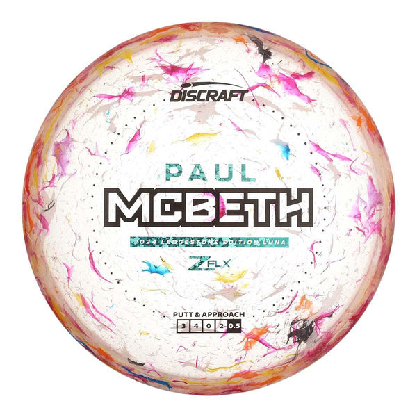 #44 (Black) 173-174 Paul McBeth 2024 Tour Series Jawbreaker Z FLX Luna #1