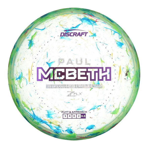 #23 (Purple Metallic) 170-172 Paul McBeth 2024 Tour Series Jawbreaker Z FLX Luna #1