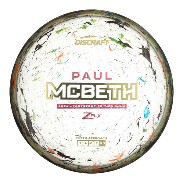 #12 (Gold Metallic) 170-172 Paul McBeth 2024 Tour Series Jawbreaker Z FLX Luna #1