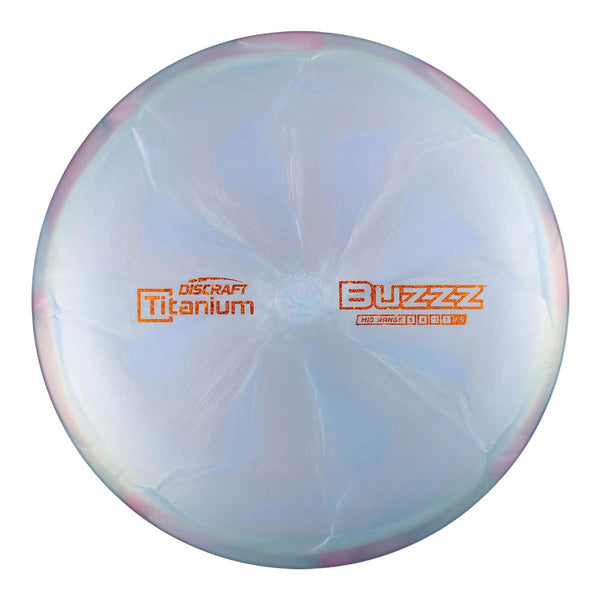 #37 (Orange Sparkle Stars) 177+ Titanium (Ti) Swirl Buzzz