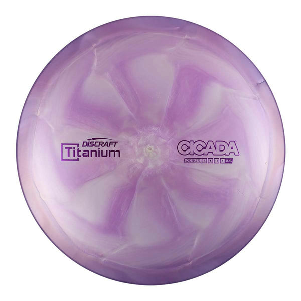 #13 (Purple Metallic) 170-172 Titanium (Ti) Swirl Cicada