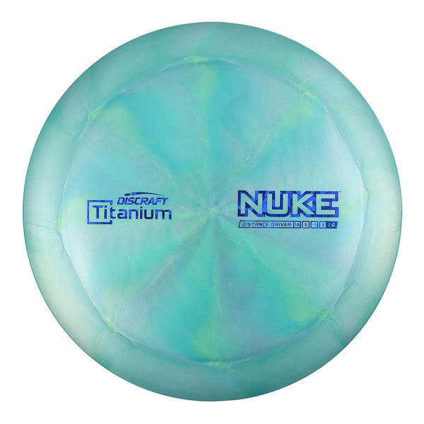 #14 (Blue Dark Shatter) 173-174 Titanium (Ti) Swirl Nuke