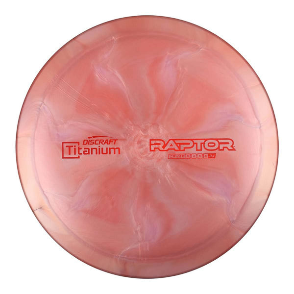 #8 (Red Metallic) 167-169 Titanium (Ti) Swirl Raptor