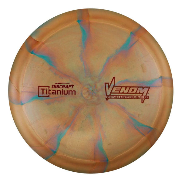 #3 (Red Matte) 167-169 Titanium (Ti) Swirl Venom