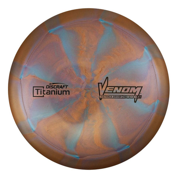 #8 (Black) 173-174 Titanium (Ti) Swirl Venom