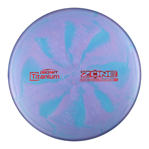 #41 (Red Shatter) 173-174 Titanium (Ti) Swirl Zone