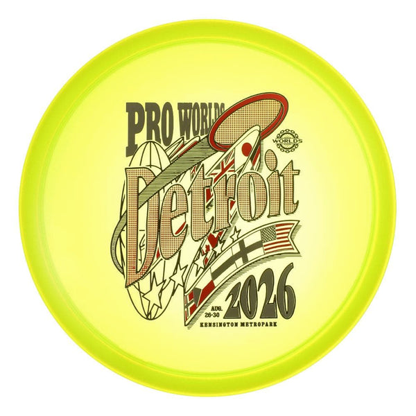 #23 Yellow (Red Matte-allic/Gunmetal/Black) 177+ Worlds Wasp Tooled Tri Foil Buzzz