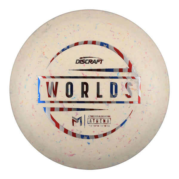 White (Flag) 173-174 2024 Pro Worlds Paul McBeth Jawbreaker ESP Athena