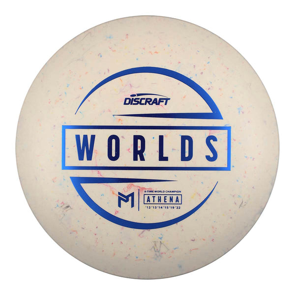 White (Blue Metallic) 173-174 2024 Pro Worlds Paul McBeth Jawbreaker ESP Athena