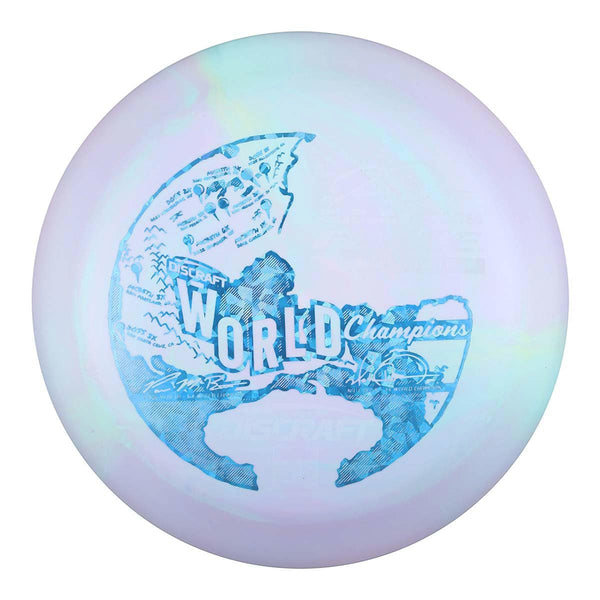 #38 (Blue Light Shatter) 173-174 Paul McBeth & Nate Doss Collab ESP Swirl Force (173-174g)