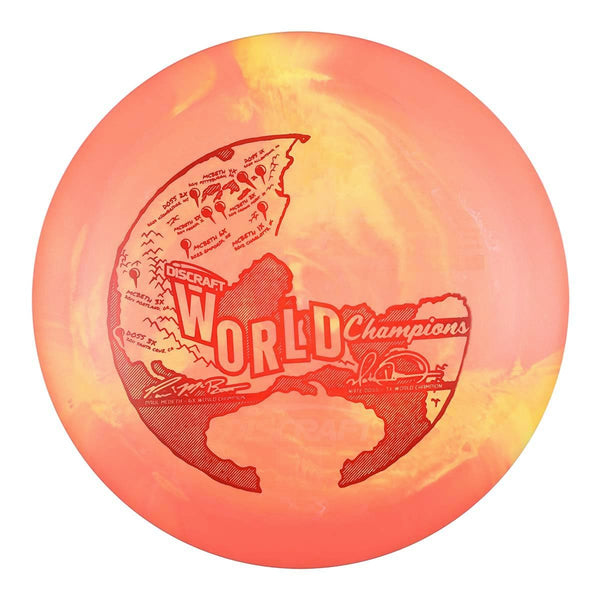 #82 (Magenta Metallic) 170-172 Paul McBeth & Nate Doss Collab ESP Swirl Force (170-172g)