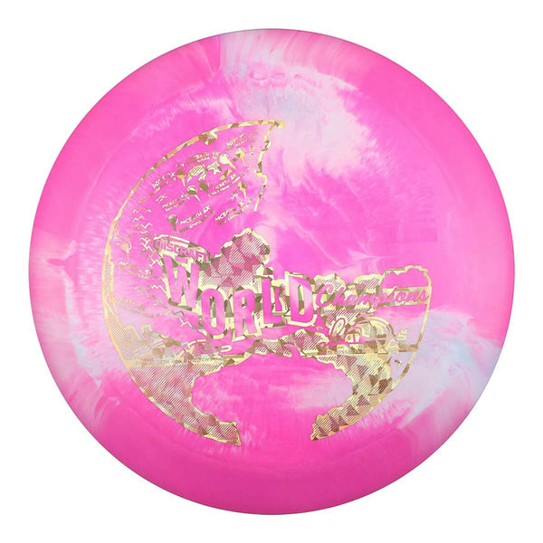 #45 (Gold Shatter) 170-172 Paul McBeth & Nate Doss Collab ESP Swirl Force (170-172g)