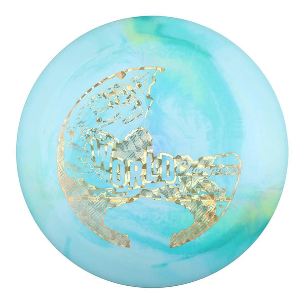 #42 (Gold Shatter) 170-172 Paul McBeth & Nate Doss Collab ESP Swirl Force (170-172g)