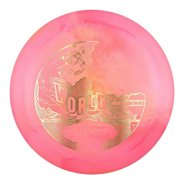 #36 (Gold Holo) 170-172 Paul McBeth & Nate Doss Collab ESP Swirl Force (170-172g)