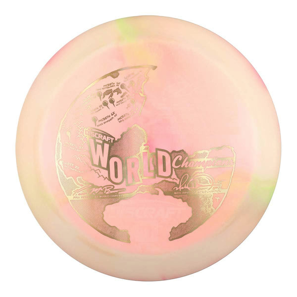 #33 (Gold Holo) 170-172 Paul McBeth & Nate Doss Collab ESP Swirl Force (170-172g)