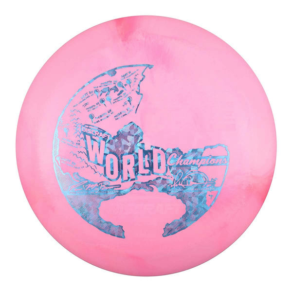 #29 (Blue Light Shatter) 170-172 Paul McBeth & Nate Doss Collab ESP Swirl Force (170-172g)