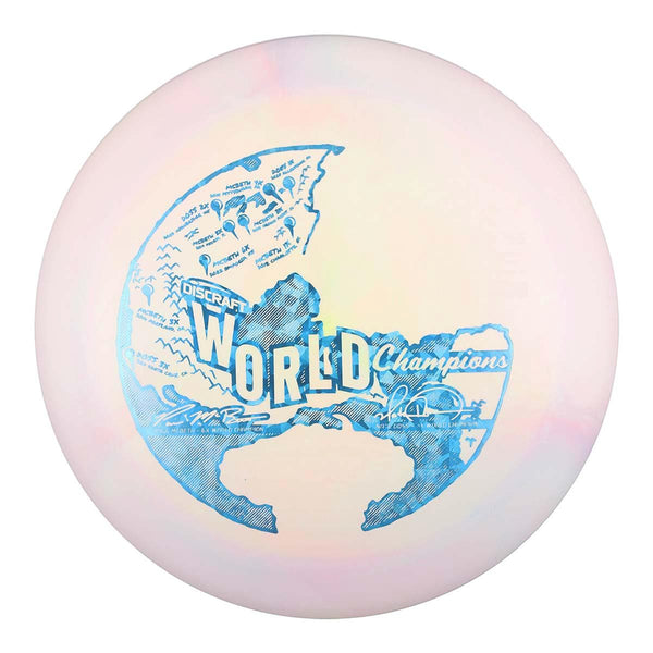 #22 (Blue Light Shatter) 170-172 Paul McBeth & Nate Doss Collab ESP Swirl Force (170-172g)