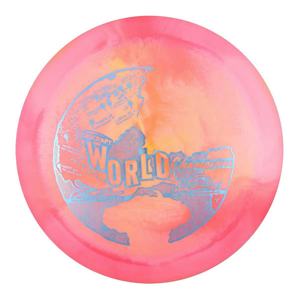 #21 (Blue Light Holo) 170-172 Paul McBeth & Nate Doss Collab ESP Swirl Force (170-172g)