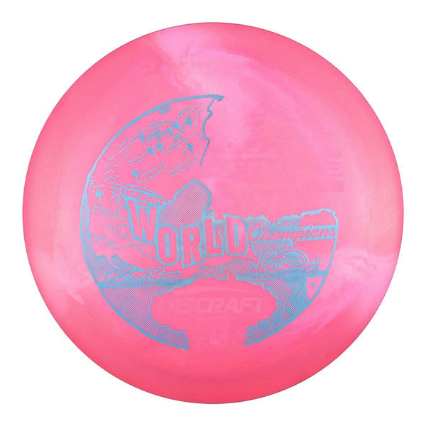 #19 (Blue Light Holo) 170-172 Paul McBeth & Nate Doss Collab ESP Swirl Force (170-172g)