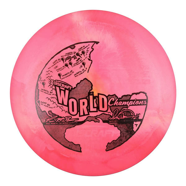 #9 (Black) 170-172 Paul McBeth & Nate Doss Collab ESP Swirl Force (170-172g)