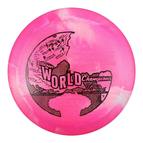 #1 (Black) 170-172 Paul McBeth & Nate Doss Collab ESP Swirl Force (170-172g)