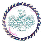 #100 w/Purple Rim (Blue Hearts) 173-174 Worlds JBZ Fuzed Raptor