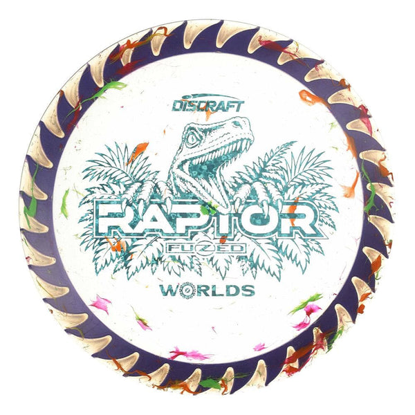 #103 w/Purple Rim (Blue Hearts) 173-174 Worlds JBZ Fuzed Raptor