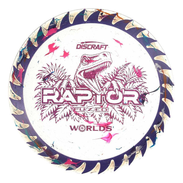 #108 w/Purple Rim (Magenta Sparkle Stars) 173-174 Worlds JBZ Fuzed Raptor