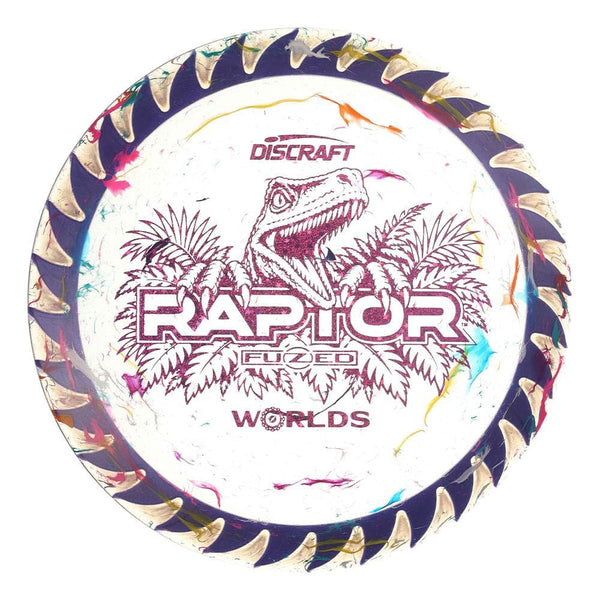 #109 w/Purple Rim (Magenta Sparkle Stars) 173-174 Worlds JBZ Fuzed Raptor
