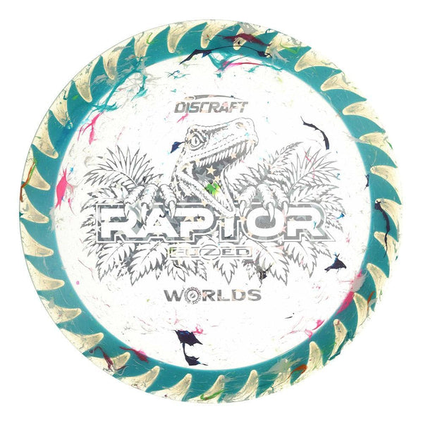 #10 w/Blue Rim (Silver Holo Stars) 173-174 Worlds JBZ Fuzed Raptor