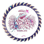 #112 w/Purple Rim (Magenta Sparkle Stars) 173-174 Worlds JBZ Fuzed Raptor