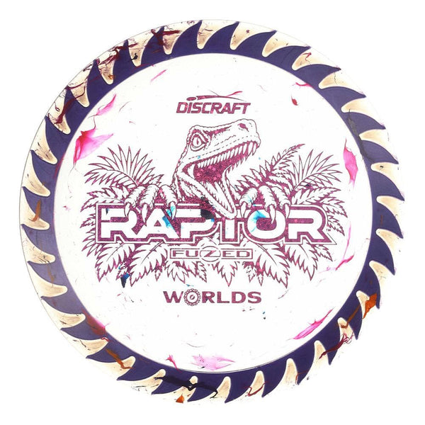 #113 w/Purple Rim (Magenta Sparkle Stars) 173-174 Worlds JBZ Fuzed Raptor