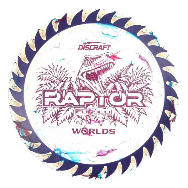 #117 w/Purple Rim (Magenta Sparkle Stars) 173-174 Worlds JBZ Fuzed Raptor