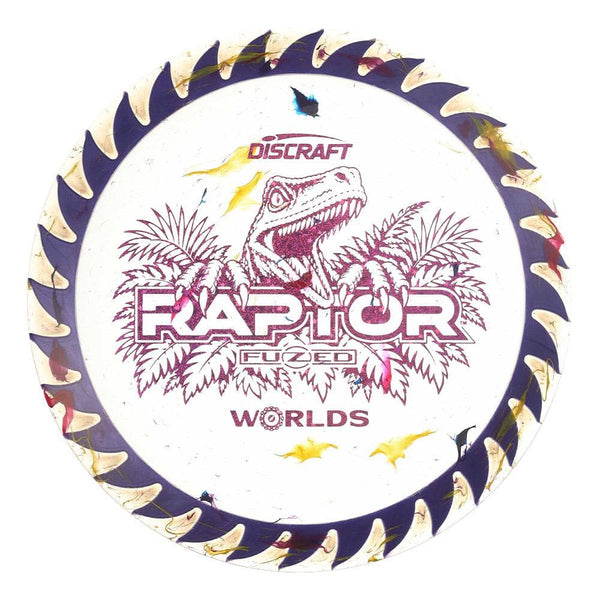 #120 w/Purple Rim (Magenta Sparkle Stars) 173-174 Worlds JBZ Fuzed Raptor