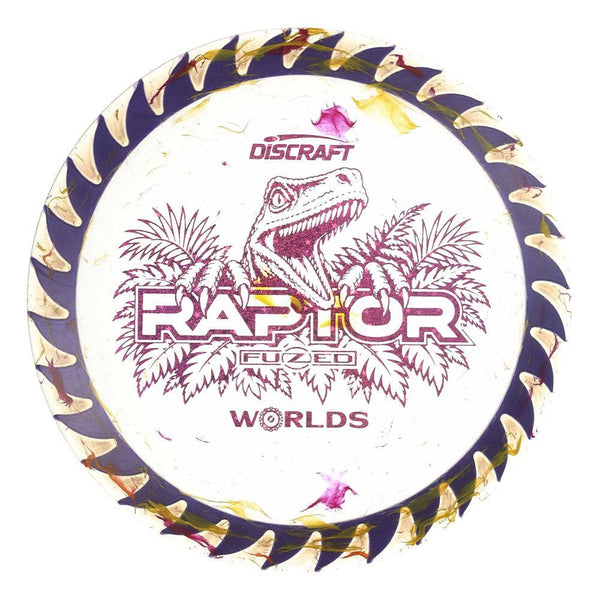 #122 w/Purple Rim (Magenta Sparkle Stars) 173-174 Worlds JBZ Fuzed Raptor