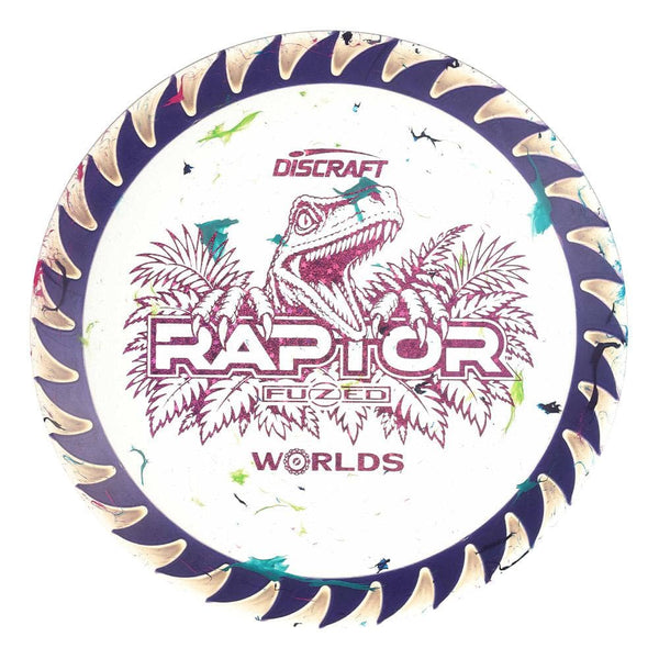 #123 w/Purple Rim (Magenta Sparkle Stars) 173-174 Worlds JBZ Fuzed Raptor