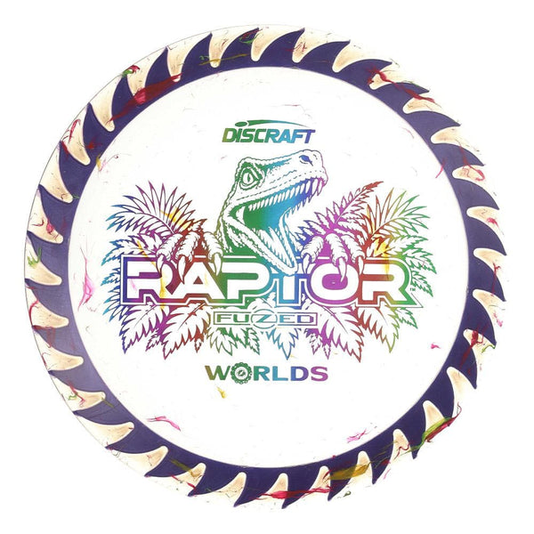 #124 w/Purple Rim (Rainbow) 173-174 Worlds JBZ Fuzed Raptor