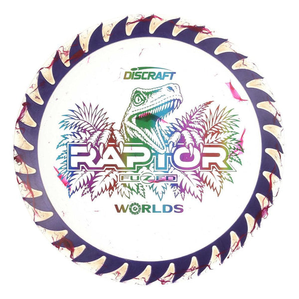 #136 w/Purple Rim (Rainbow) 173-174 Worlds JBZ Fuzed Raptor