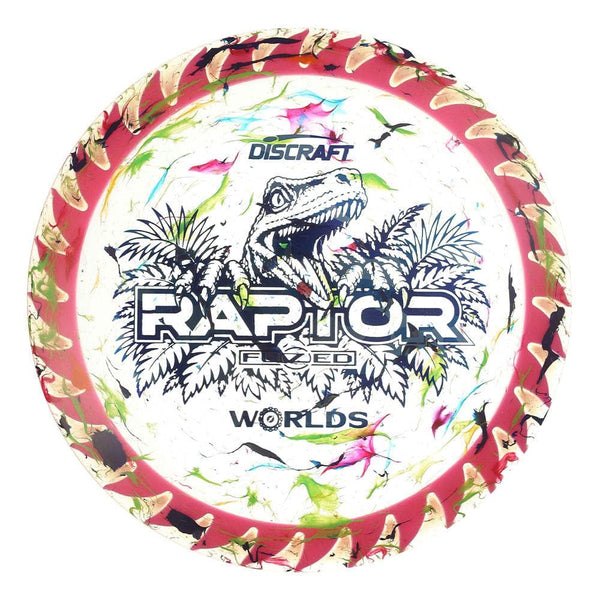 #24 w/Pink Rim (Blue Camo) 173-174 Worlds JBZ Fuzed Raptor