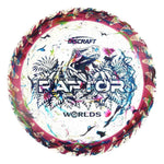 #26 w/Pink Rim (Blue Camo) 173-174 Worlds JBZ Fuzed Raptor