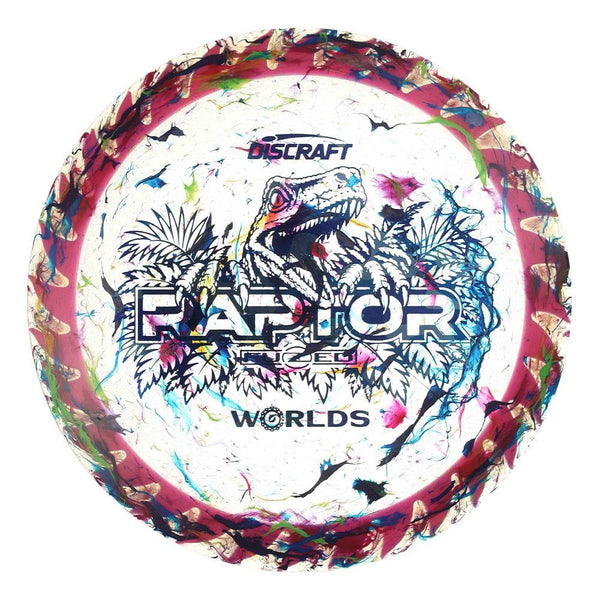 #26 w/Pink Rim (Blue Camo) 173-174 Worlds JBZ Fuzed Raptor