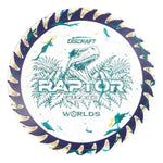 #97 w/Purple Rim (Blue Hearts) 173-174 Worlds JBZ Fuzed Raptor