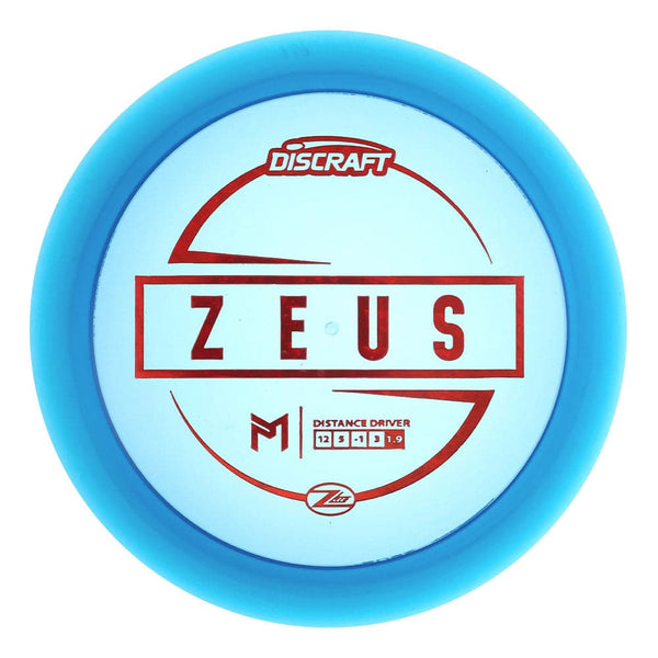 #9 Blue (Red Shatter) 164-166 Paul McBeth Z Lite Zeus