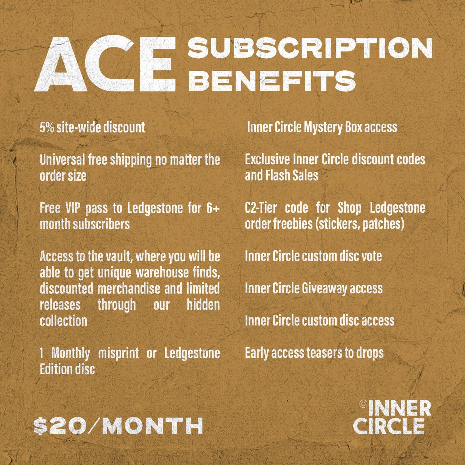 Inner Circle (Ledgestone Subscription Plan)