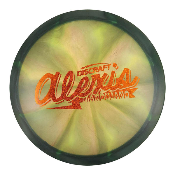 EXACT DISC #30 (Orange Sparkle Stars) 175-176 Alexis Mandujano Z Swirl Cicada